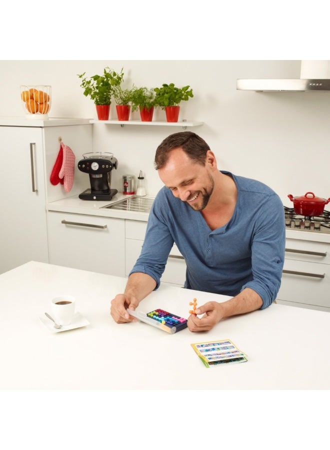 SmartGames IQ Fit, Fun IQ Brain Teaser Puzzle, Cognitive Development STEM Toy with 120+ Challenges, Travel Friendly Handheld Educational Matching Puzzle Game, Suitable for Children Above 6+ - Image 3